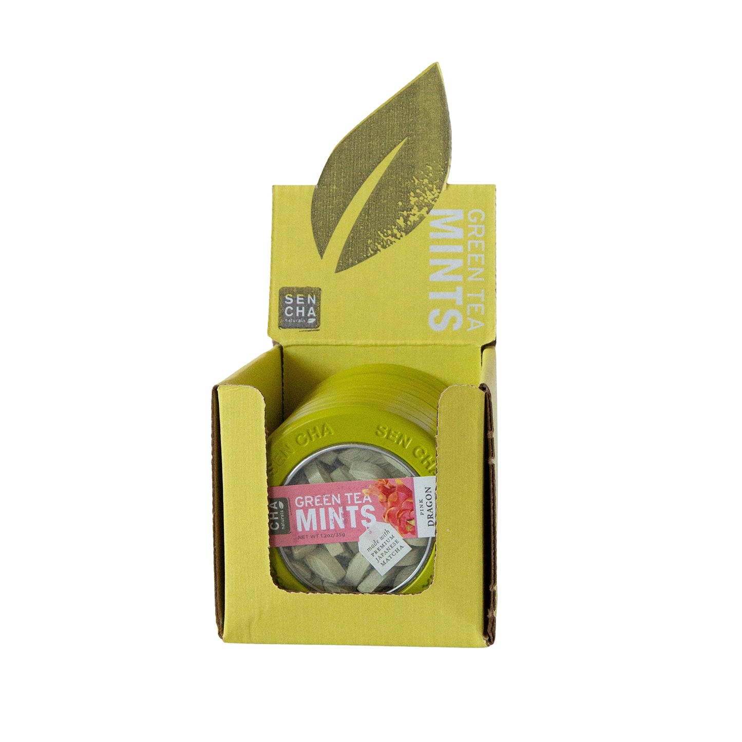 Sen Cha Naturals Green Tea Mints (Pink Dragonfruit, 1.2Oz (Pack Of 6))