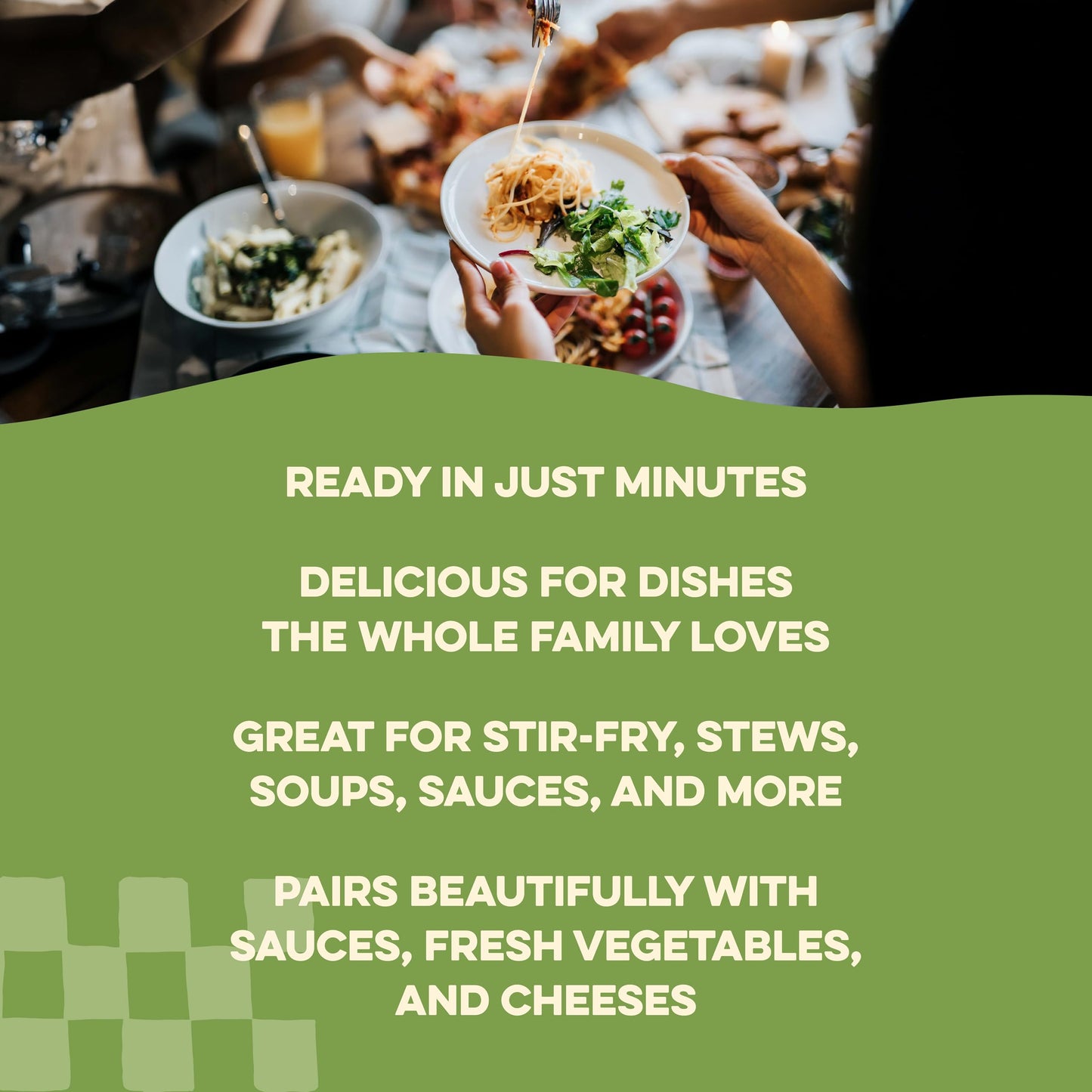 AL DENTE Spinach Farfalletti Pasta – Hand-Crafted, Cage-Free Eggs, 12oz (Pack of 6), Green, Model 081475062809