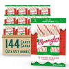 Spangler Red and White Christmas Candy Canes - Classic Christmas Treats, Natural Peppermint Sticks, Candy Canes Bulk, Individual