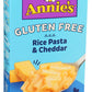 Annies Homegrown 22719 Cheddar Rice Pasta