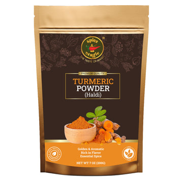 Spice Magic Turmeric Root Powder - 100% Pure and Natural, Non-GMO, Gluten Free, High Curcumin - 7 oz