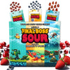 Final Boss Sour Candy Minipacks, Worlds Most Extreme Super Sour Snack Challenge, Free of Artificial Colors, Low Calorie Healthy 