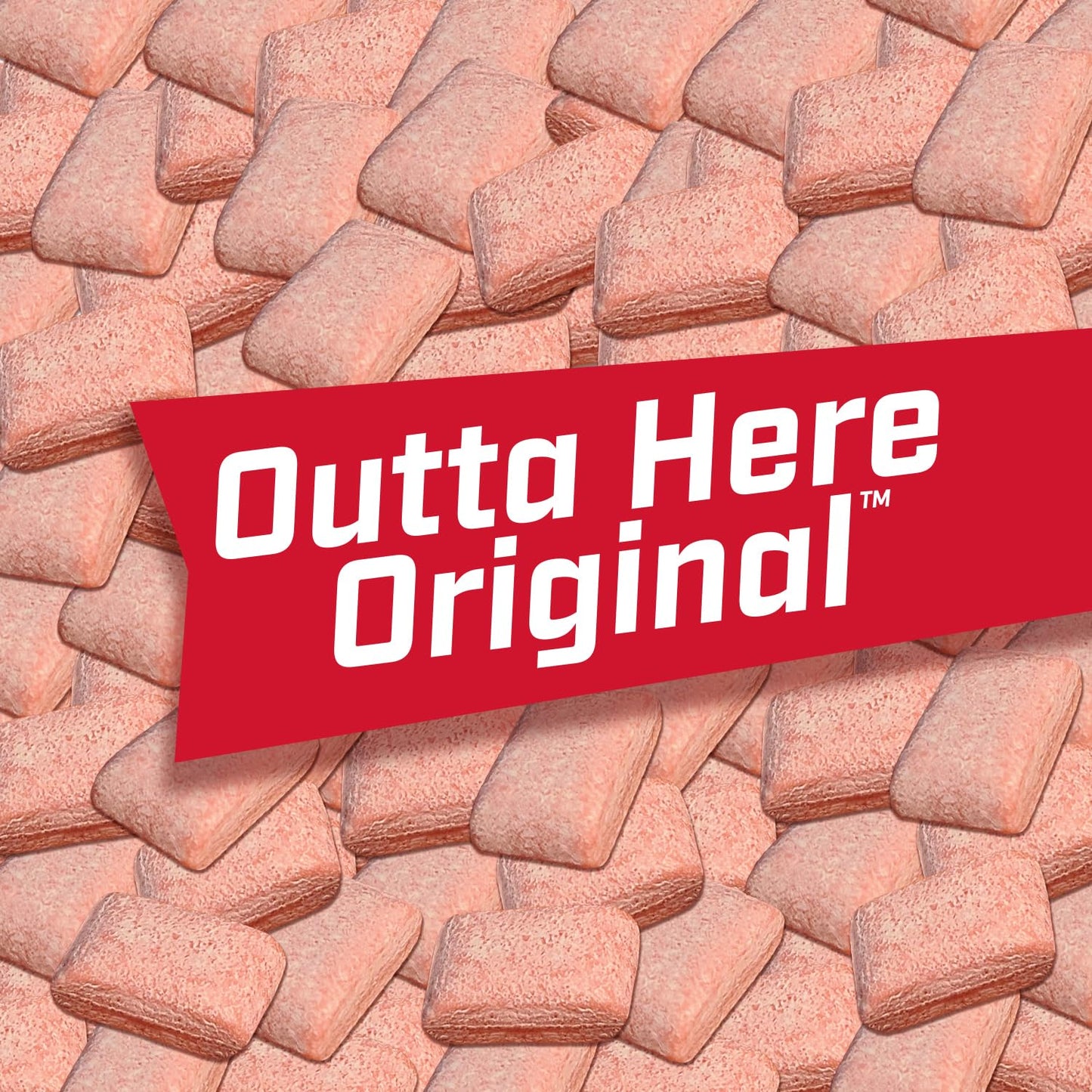 New Big League Chew Sugar Free Mini Bubble Gum - Original Flavor | Ideal For Baseball Games, Teams, Concessions, Parties, And Mo