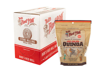 Bob'S Red Mill Organic Tri-Color Quinoa, 13Oz (Pack Of 5) - Non Gmo, Whole Grain, Vegan, Kosher