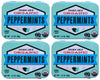Trader Joe'S Organic Peppermints, 1.41 Oz Tin (Pack Of 4) Gluten Free Vegan