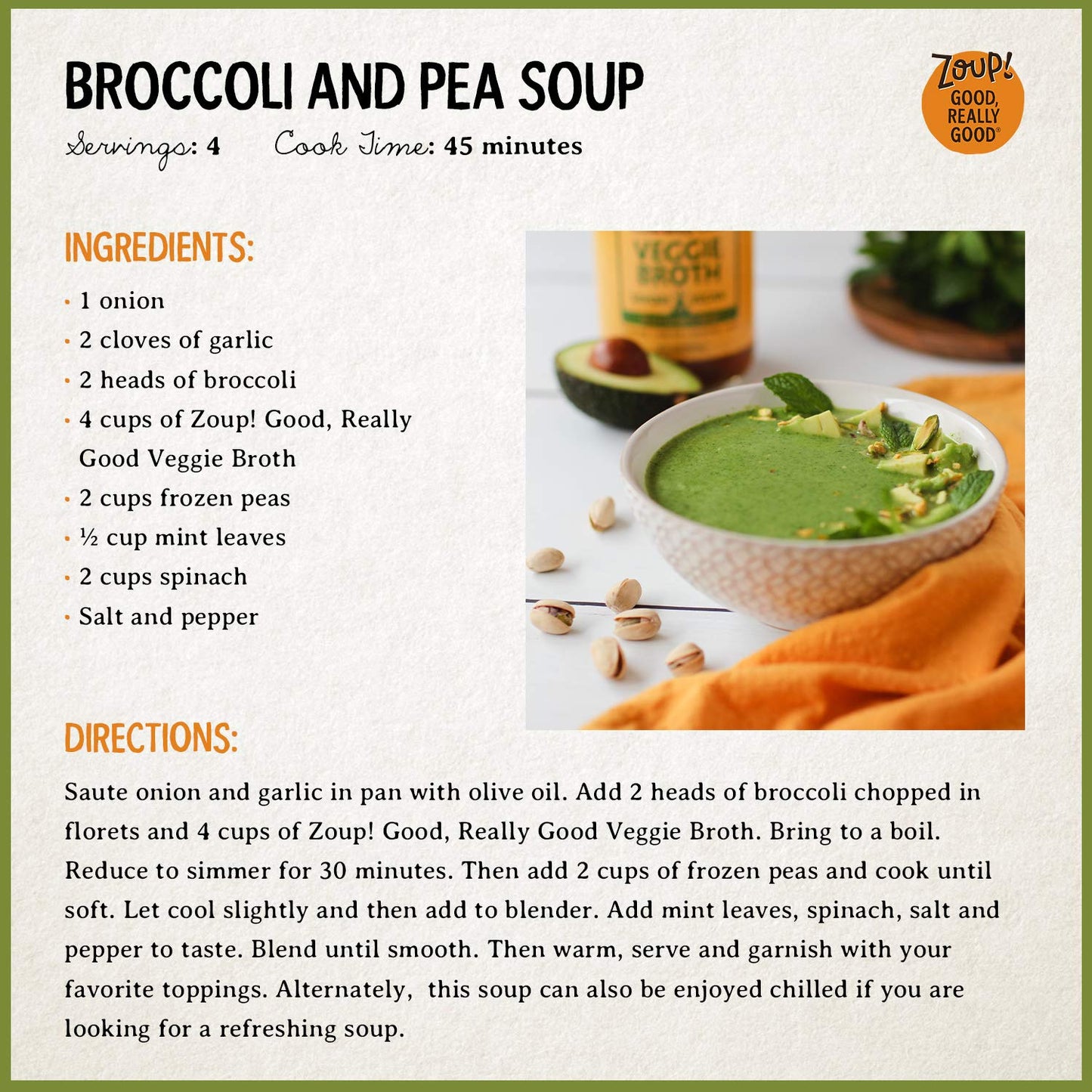 Savory Broth By Zoup! Keto-Friendly, Gluten Free, Non-Gmo - Great For Stock, Bouillon, Soup Base Or In Gravy - 1-Pack (32 Oz)