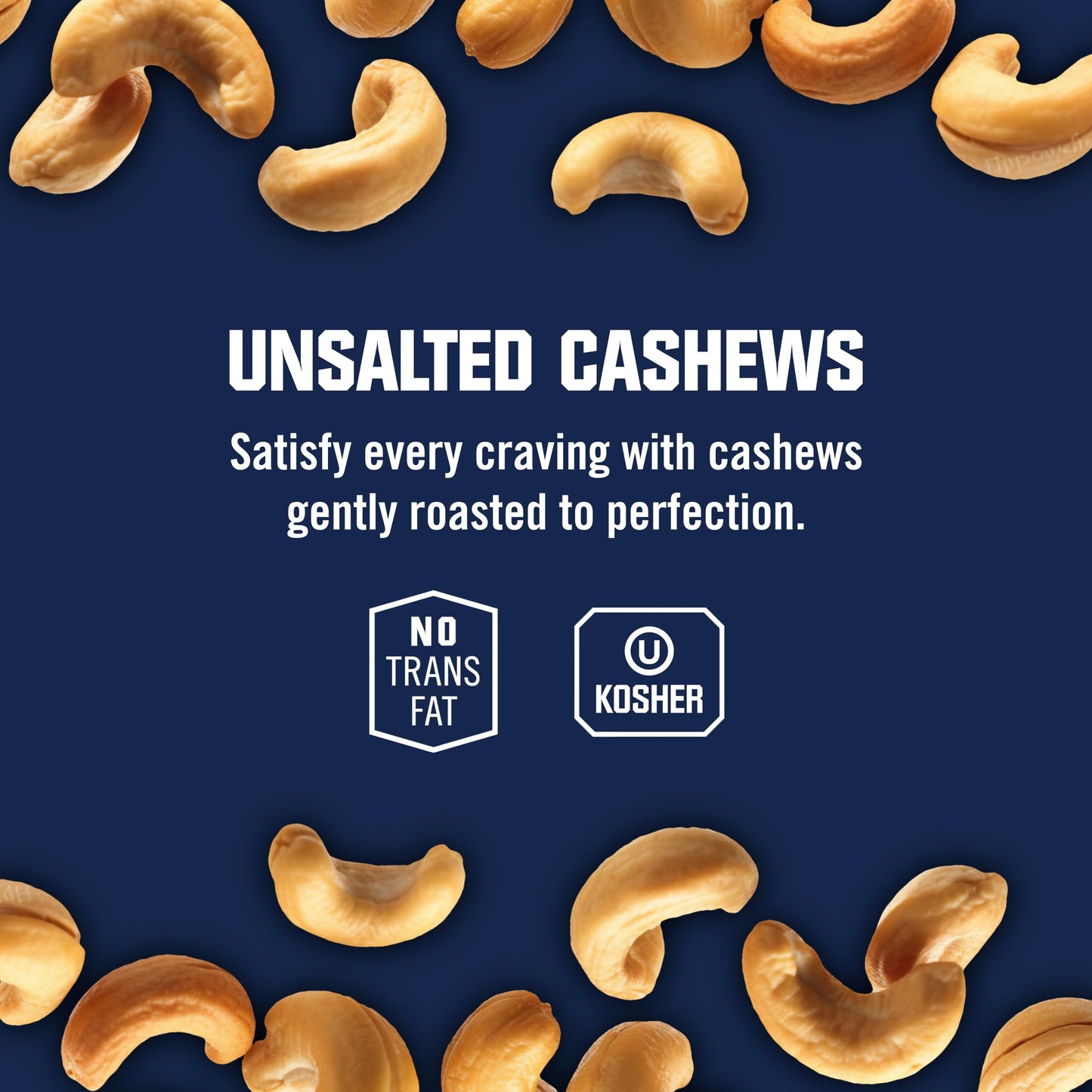 Kars Nuts Unsalted Cashews, 3 oz Individual Snack Packs - Bulk Pack of 12, Gluten-Free Snack Mix