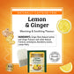 Twinings Herbal Tea - Lemon & Ginger, 100 Individually Wrapped Bags, Naturally Caffeine Free
