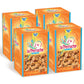 La Perruche Pure Cane Brown Sugar Cubes, 250g (Pack of 4) - Ideal for Coffee