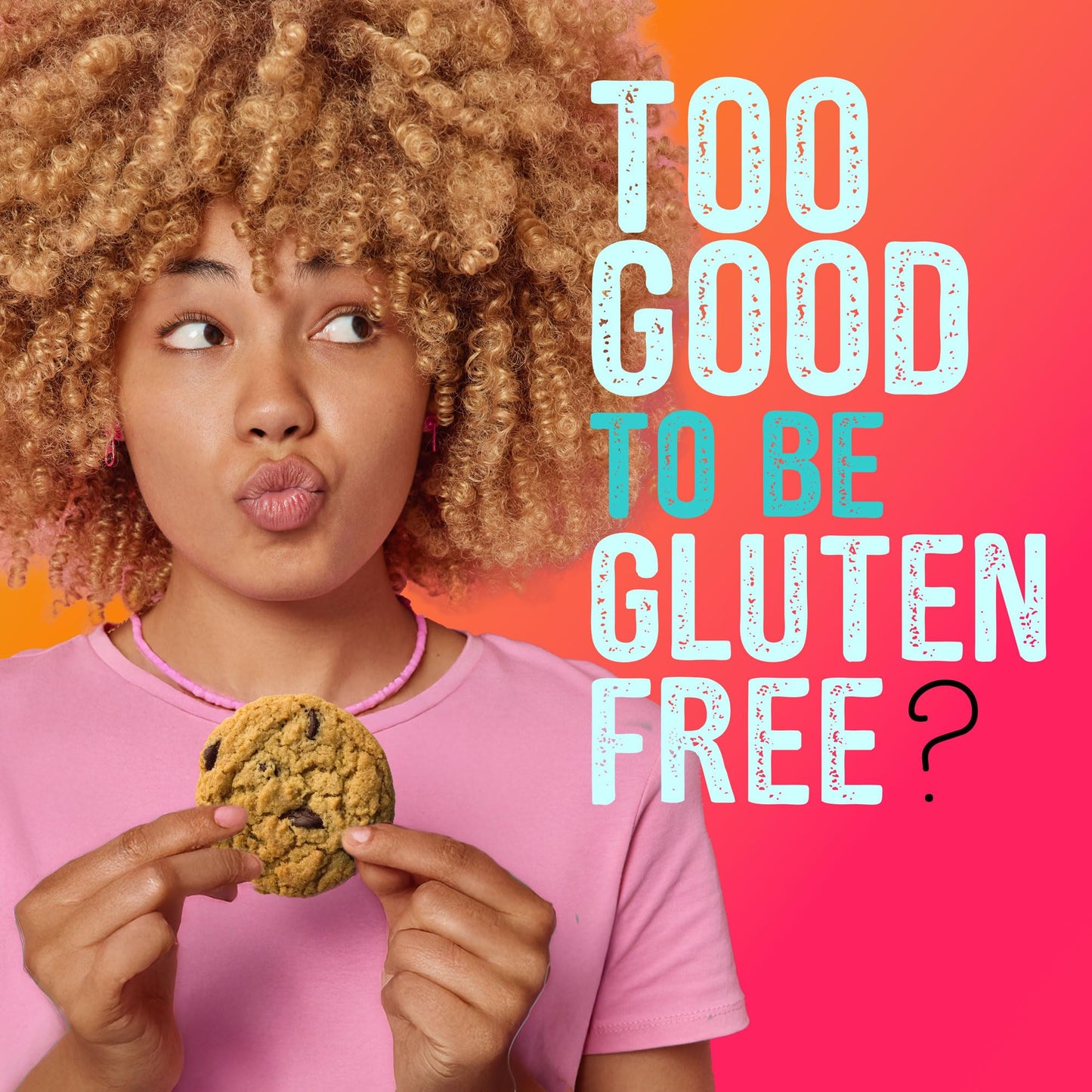 Mightylicious Handcrafted Vegan Chocolate Chip Cookies - Gluten-Free, Dairy-Free, Egg-Free, Non-Gmo, Kosher, Preservative-Free -