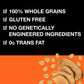Kind Healthy Grains Granola Family Size, Healthy Snack, Peanut Butter Granola Clusters, 10G Protein, Snack Mix 11 Oz (6 Pack)