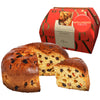 Classic Genovese Panettone with Candied Fruits and Raisins 35.3 oz - Naturally Fermented Buttery Dough - Traditional Holiday Cake - Ofner