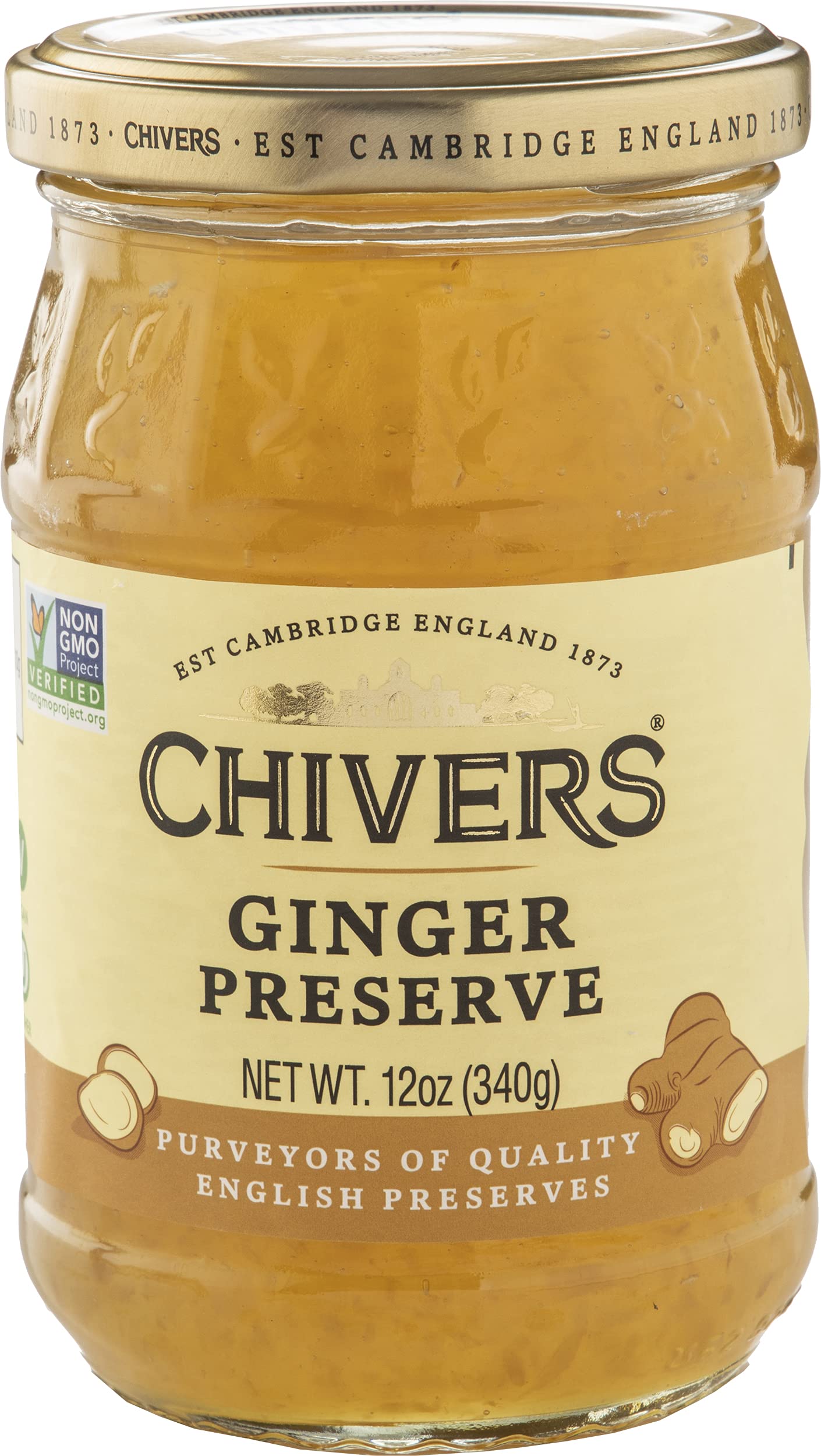 Chivers UK Ginger Preserve 340g (12oz)