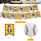 Baseball Team San-Diego Party Decorations,Birthday Party Supplies For Baseball Team San-Diego Party Supplies Includes Banner - C