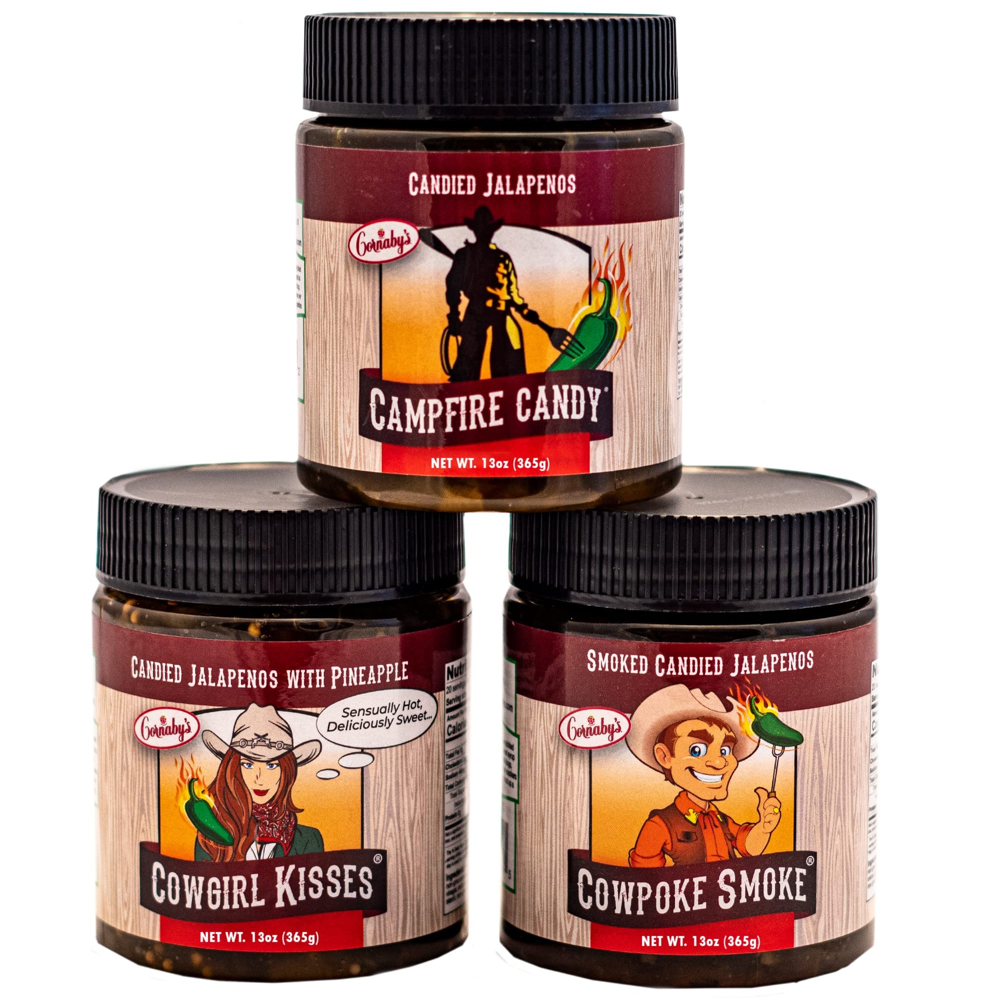 Cornabys Relish (3 Flavor Variety Pack)