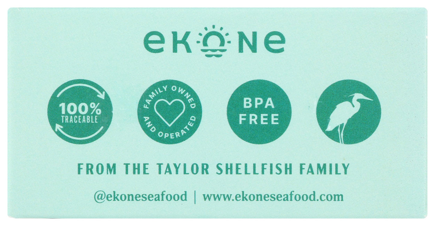 Ekone Oyster Company Original Smoked Oysters, 3 Oz