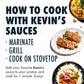 Kevin'S Natural Foods Paleo Simmer Sauce Variety Pack - Stir-Fry Sauce, Gluten Free, No Preservatives, Non-Gmo - 3 Pack (Tikka/T