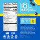 IQBAR Keto Protein Bars - Lemon Blueberry - 24 Count - Low Carb, High Fiber, Vegan Snack