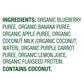 Sprout Organic Baby Food, Stage 4 Toddler Smoothie Pouches, Blueberry Banana With Coconut Milk, 4 Oz Purees 12 Count(Pack Of 1)