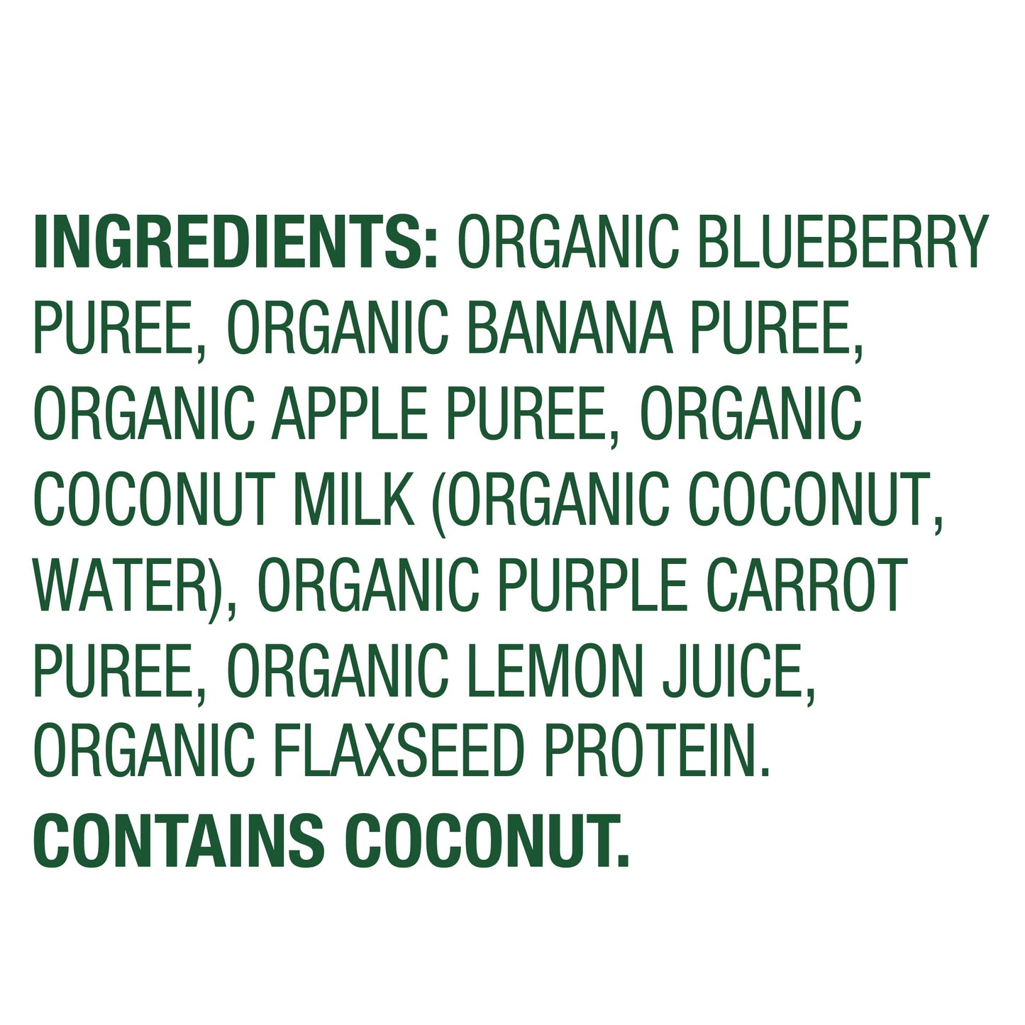 Sprout Organic Baby Food, Stage 4 Toddler Smoothie Pouches, Blueberry Banana With Coconut Milk, 4 Oz Purees 12 Count(Pack Of 1)