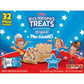 Rice Krispies Treats Mini Crispy Marshmallow Squares, 4th of July Snacks, Original with Star-Spangled Sprinkles, 12.4oz Box (32