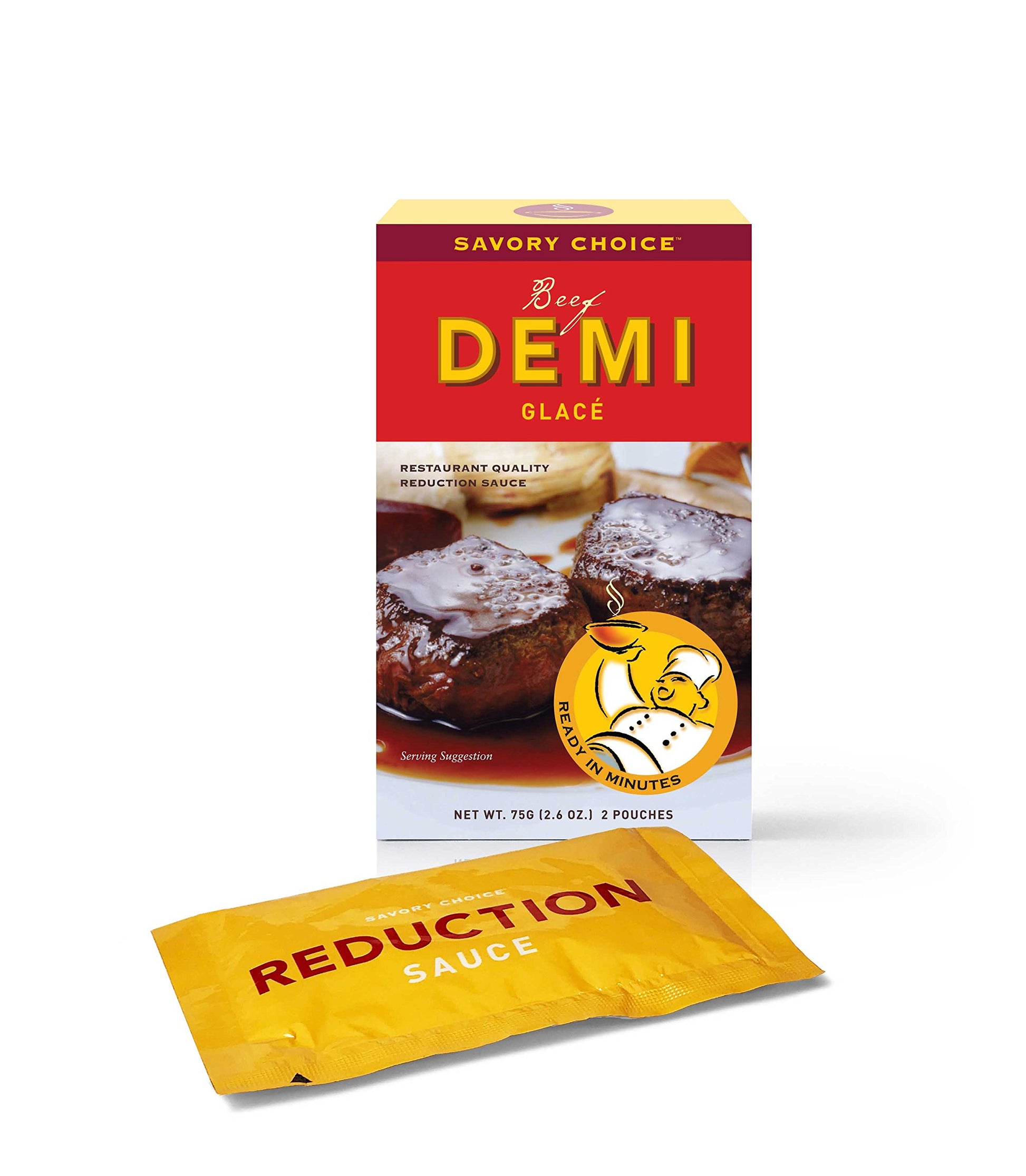 Savory Choice Beef Demi Glace, 2.6 Ounce Package