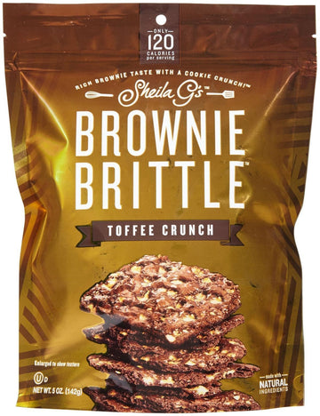 Sheila G'S, Brownie Brittle Toffee Crunch, 5 Oz