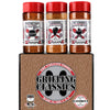 THE TAILGATE FOODIE Rare Pitmaster Gourmet Seasonings | 4 pc Grill Essentials Gift Set | 3 Secret Competition BBQ Spice Blends G