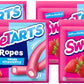 SweeTARTS Soft & Chewy Ropes Candy, Tangy Strawberry Flavor, 9 Ounce Pouch (Pack of 4)