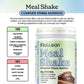 Fit & Lean Meal Shake Meal Replacement with Protein, Fiber, Probiotics and Organic Fruits & Vegetables, Chocolate Peanut Butter