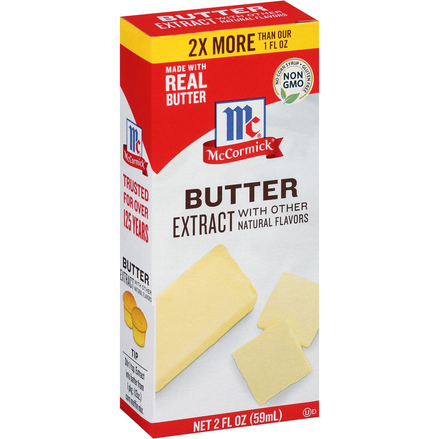 McCormick Butter Extract with Natural Flavors, 2 Fl Oz, Model 901542313