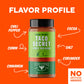 Fire & Smoke Society Taco Secret Seasoning Mix - 9.2 oz XLarge Bottle, Gluten Free, Non-GMO, Perfect for Fajitas & Carnitas