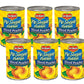 Del Monte No Sugar Added Yellow Cling Sliced Peaches, Canned Fruit, 14.5 oz Can, 6-Pack, Peach