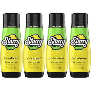 Sodastream® Starry® Zero Sugar Beverage Mix (440Ml, Pack Of 4) Packaging May Vary