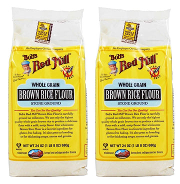 Bob's Red Mill Brown Rice Flour, 24 Ounce (Pack of 2)