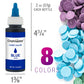 U.S. Cake Supply Large 2-Ounce Bottles Of Each Liquid Candy Food Color 8 Bottle Kit With Mixing Wheel For Chocolate And Candy Coloring