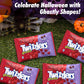 Ghosts Cherry Licorice Candy - 2 Pack  8.5 oz Bags - Halloween Spooky Ghost Shapes