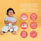 Serenity Kids 6+ Month Grain Free Baby Puffs - Tomato & Herbs - Easy On-the-Go Baby Travel Snack - USDA Organic Puffs - Allergen