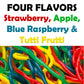 Zombie Barf Rainbow Lace Licorice Mixed Fruit Flavored Strings Fun Unique Halloween Candy Gag Gift For Birthday Girls, Boys, Kid