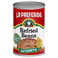LA PREFERIDA Authentic Refried Pinto Beans, 16 oz, Pack of 24 - Creamy Frijoles Refritos, 4 Simple Ingredients