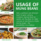 Jiva Organic Mung Bean - Mung Moong Beens Whole For Sprouting And Cooking - 2 Lb Bean Bag – Indian Spices