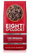 Eight O'Clock Coffee Whole Bean, The Original, 40 Ounce