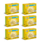 Simply Delish Instant Delicious Banana Keto Pudding 6 Pack - Low Carb, Zero Sugar, Gluten Free, Allergen Free, Non-Gmo, Vegan & 