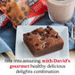 Davids Cookies Gluten-Free Chocolate Chip Cookies and Brownies - Gourmet Bakery Desserts Ideal for a Delightful Food Gift for F