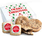 Merry Christmas Chocolate Chip Cookie Mix Gift Basket For Men Women Kids | INDIVIDUALLY WRAPPED | Large Cookies