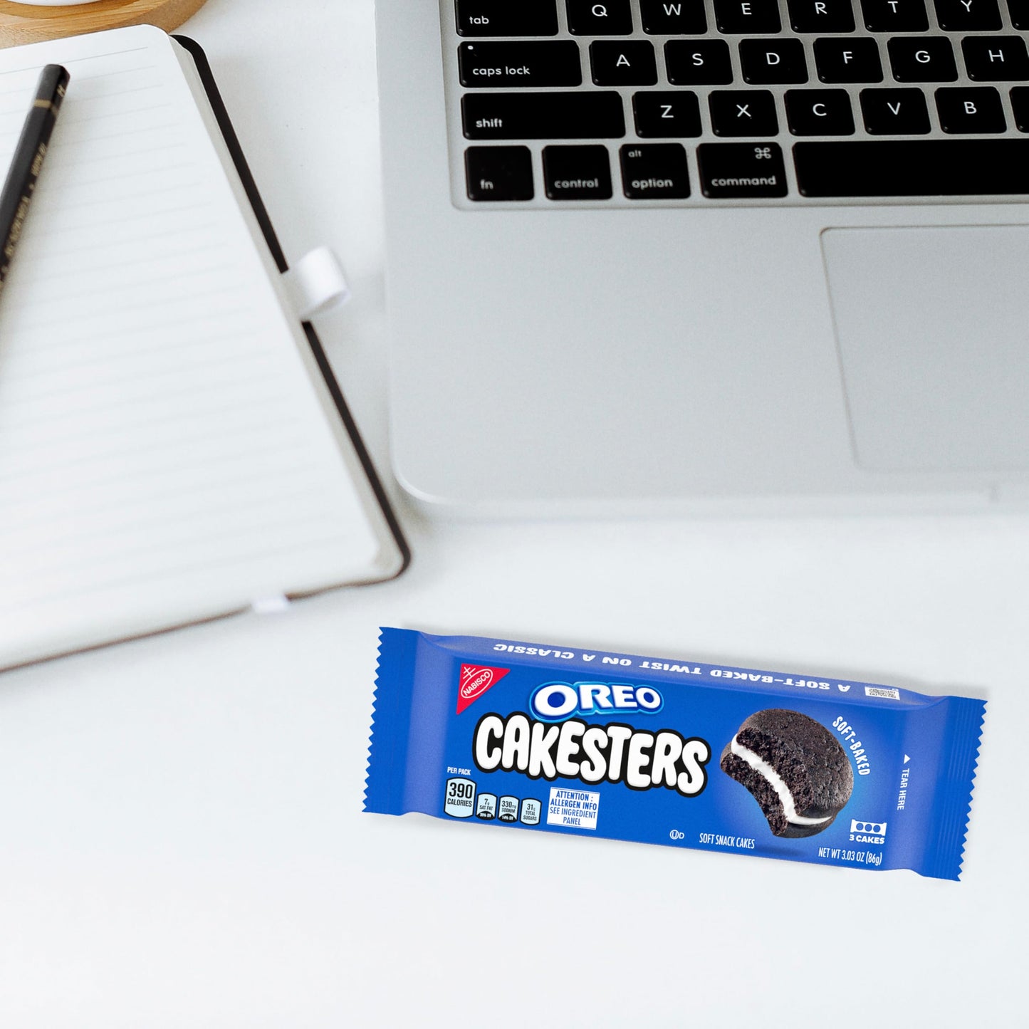 Oreo Cakesters Soft Snack Cakes, 8-3.03 Oz Snack Packs