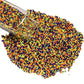 PhilaeEC Halloween Nonpareils Sprinkles, 2mm Mini Pearls for Cake Decoration, Cupcake Toppers, Cookie Baking, Halloween Supplies