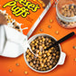 REESES PUFFS Chocolatey Peanut Butter Cereal, Kids Breakfast Cereal, Mega Size, 29 oz