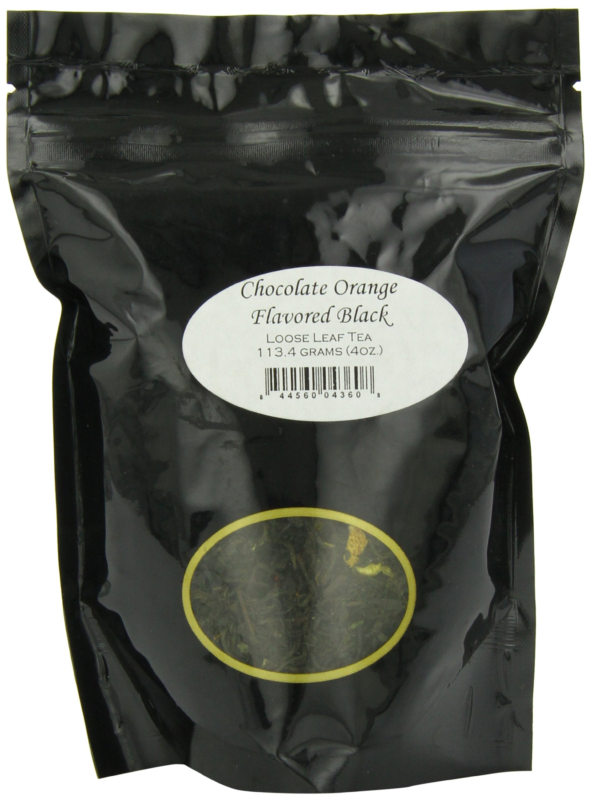 English Tea Store Loose Leaf, Chocolate Orange Flavored Black Tea - 4oz, 4 Ounce