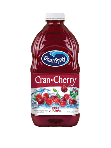 Ocean Spray® Cran-Cherry® Cranberry Cherry Juice Drink, 64 Fl Oz Bottle (Pack Of 8)